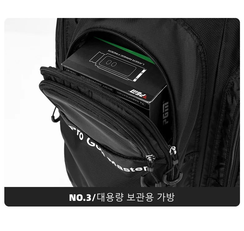 PGM Golf Bags Backpack Design Clubs Bag 2kg Ultra Lightweight Portable Fixed Insert Waterproof Accessories QB144