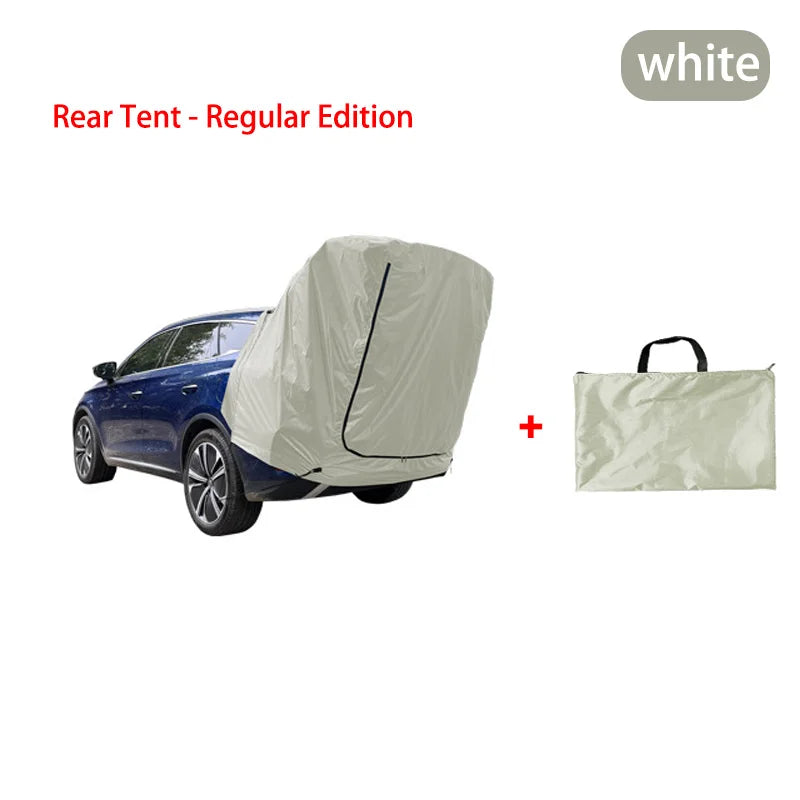 Car Rear Extension Tent With Canopy For Outdoor Camping