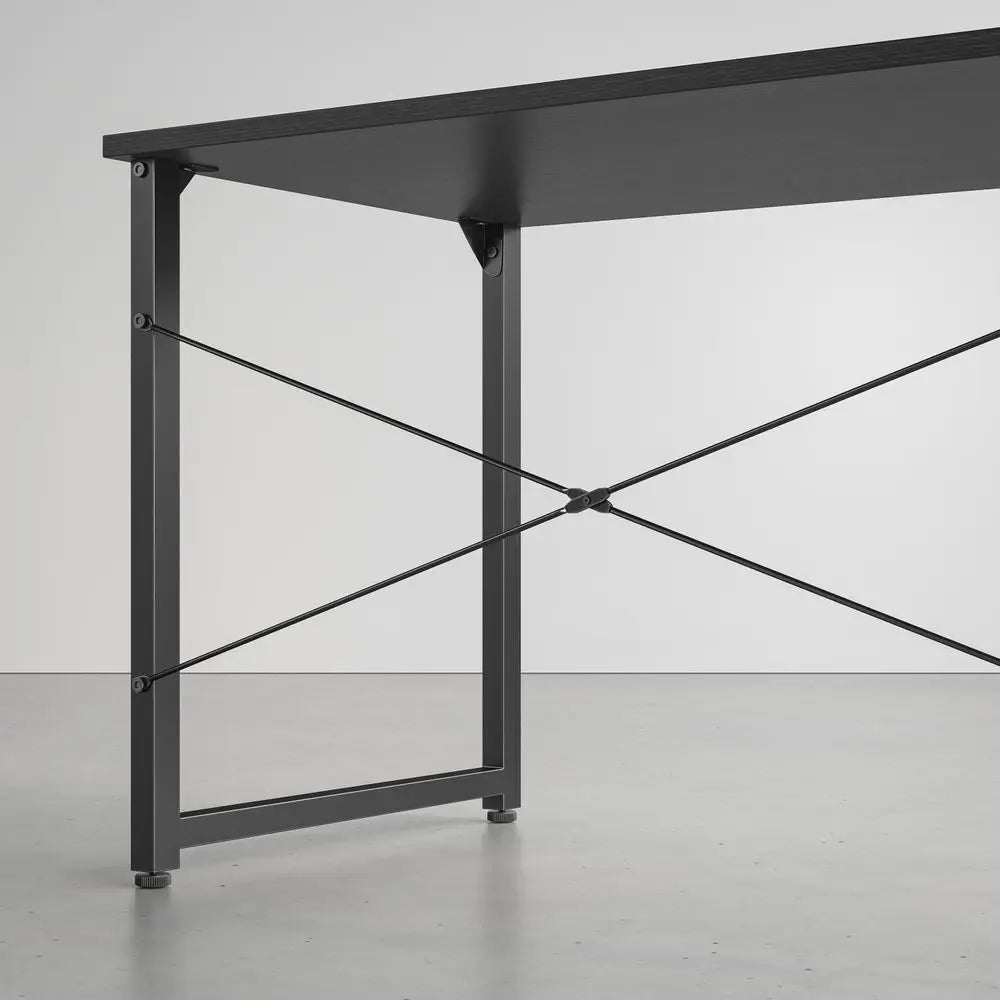 Computer Desk, 32 inch Small Home Office Desk for Small Spaces, Modern Simple Style for Home, Office, Classic Black