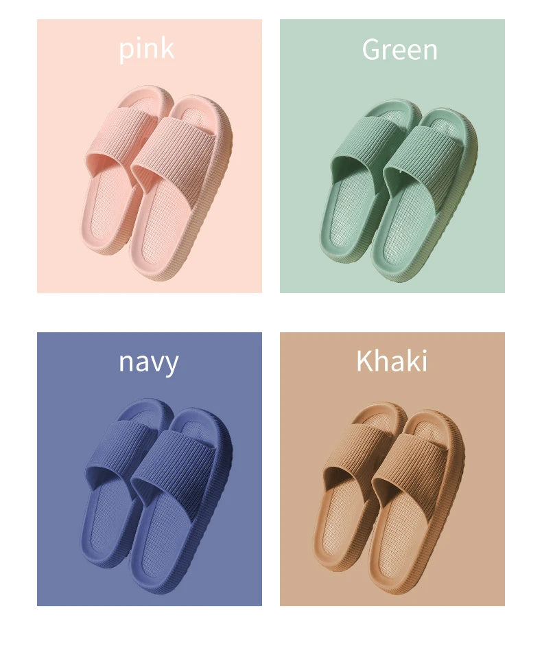Unisex EVA Slippers Non-Slip Thick-Soled Summer Indoor