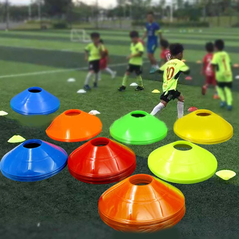 12pcs Obstacle Avoidance Sports Children's Football Roller Skating Training Equipment Professional Pan Cone Agile Sports Props