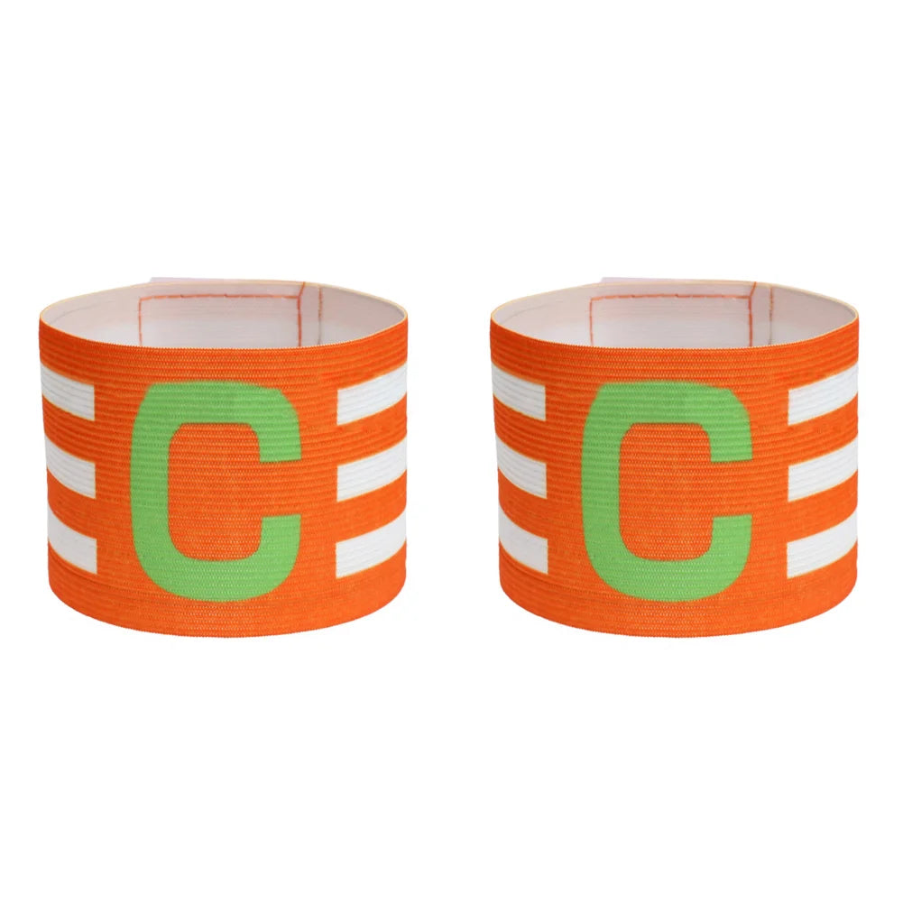 1-3pc Kid Adults Football Captain Armband Soccer Arm Band Leader Competition Gift Soccer Captain Group Armband Football Training