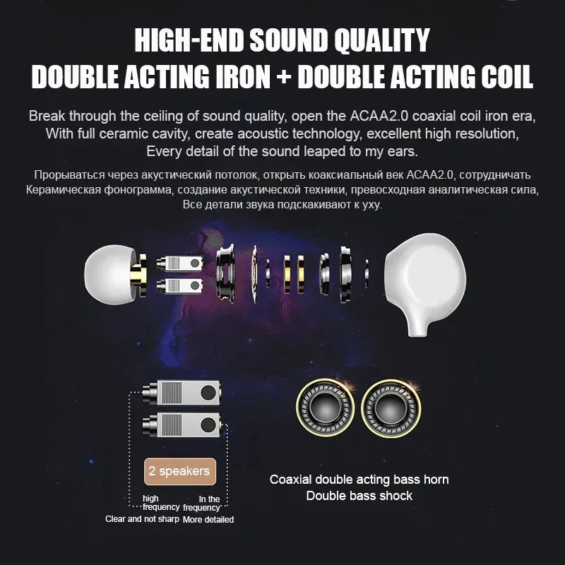 Original Type C Wired Headphones For Samsung Galaxy S25 S24 S23 S22 S21 Ultra 3.5mm AUX Earbuds Note20 A54 A53 Xiaomi Earphone