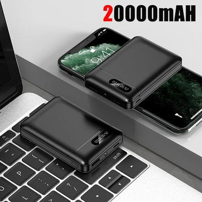 30000mAh Li-Polymer Portable Power Bank With LED Digital Display
