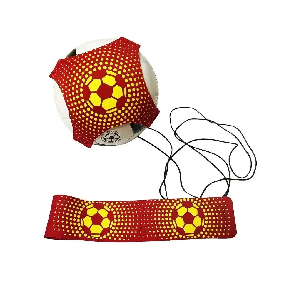 Elastic Belt Soccer Ball Juggle Bags Kicking Durable Football Training Equipment Portable Adjustable Soccer Trainer Belt