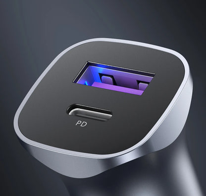 Car Charger Type C PD Fast Charger 4.0 3.0 For Mobile Phones