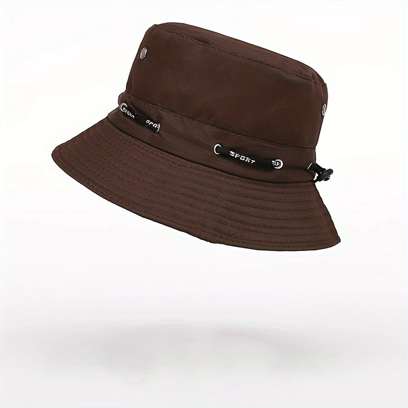 Breathable Sun Hat For Men And Women, Outdoor Fishing Cap, Fishing Hat, Baseball Cap, Camouflage Hat, Adjustable Strap