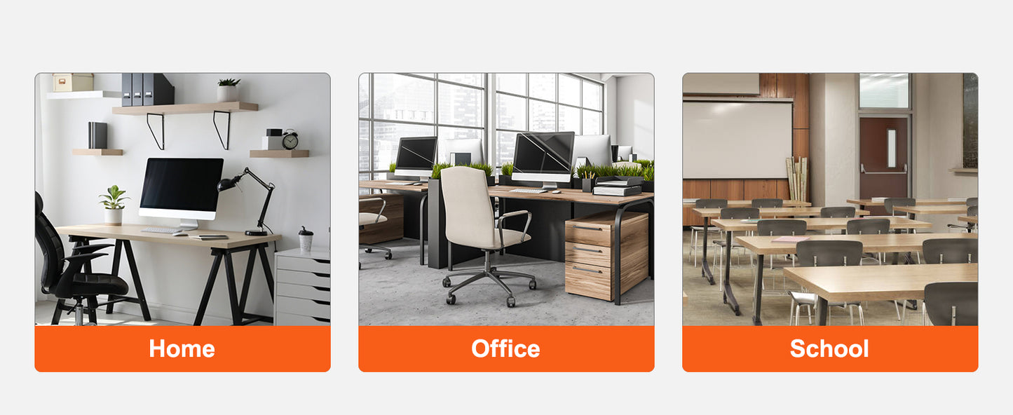 SucceBuy Literature Organizers with Adjustable Shelves Wood Literature Sorter for Office Home Classroom Mailrooms EPA Certified