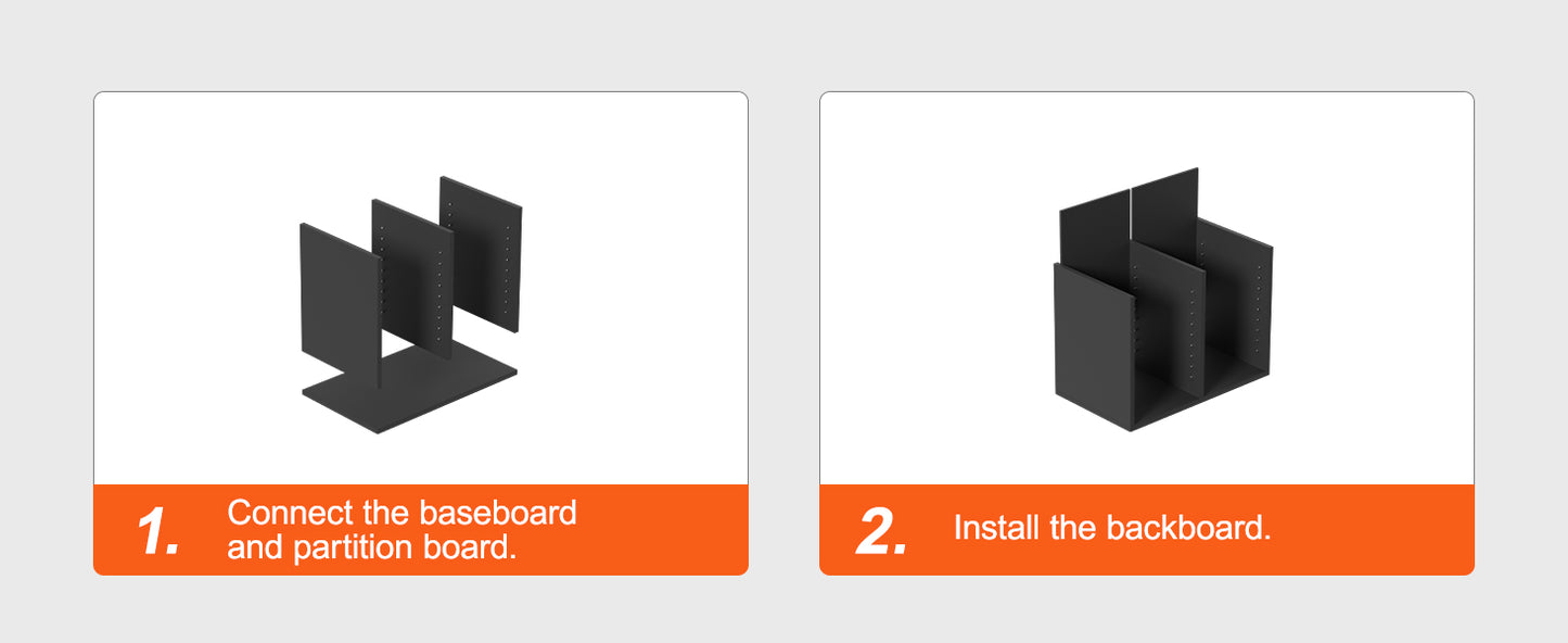 SucceBuy Literature Organizers with Adjustable Shelves Wood Literature Sorter for Office Home Classroom Mailrooms EPA Certified